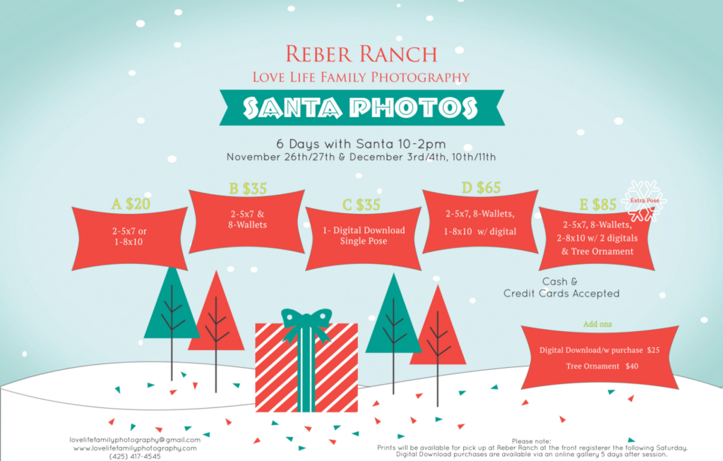 Photo Package Pricing