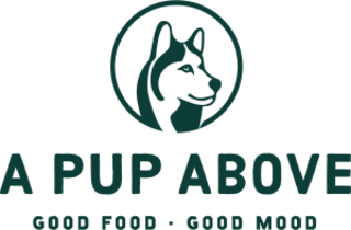pup above logo